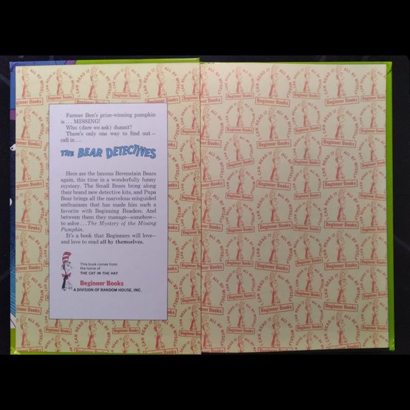 Berenstain Bears Original 1966 The Bears Picnic By Stan and Jan Berenstain - Picture 3 of 4